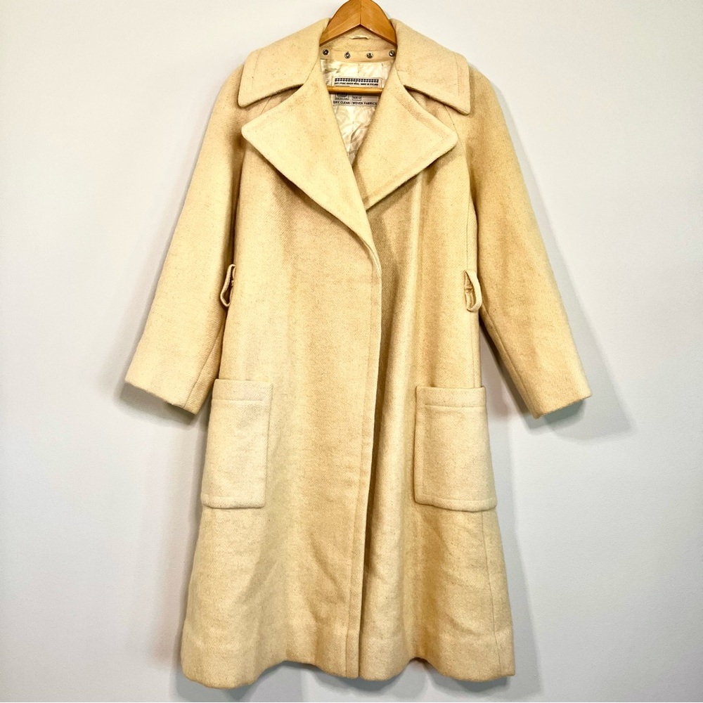 Vintage Solido Icewool Women’s Coat 100% Pure Virgin Sheepwool Made in Iceland